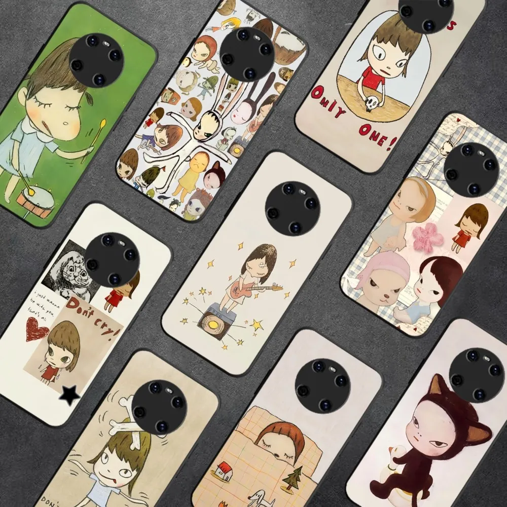 Y-Yoshitomo N-Nara D Phone Case For Huawei Y9 6 7 5 Prime Enjoy 7s 7 8 plus 7a 9e 9plus 8E Lite Psmart Shell