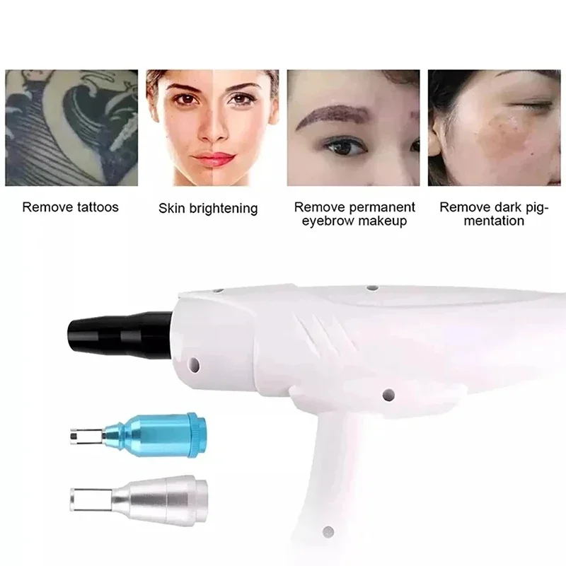 Máquina de belleza láser portátil q-switch ND YAG, eliminación de tatuajes, eliminación de pigmentación, Peeling de carbono