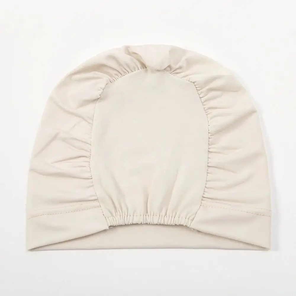 Gorro de algodón elástico para mujer, Hijab musulmán de alta calidad, Color sólido, cerrado