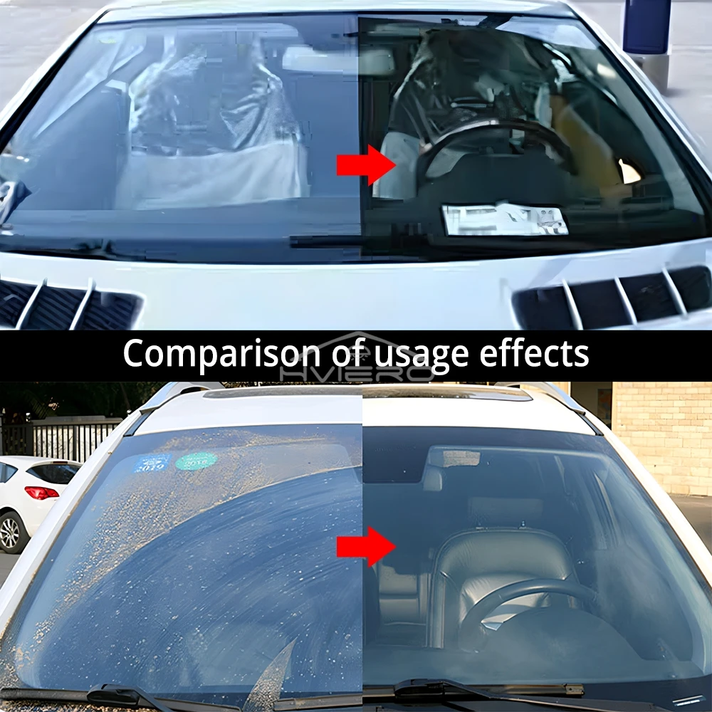 4/20/100X Car Vehicles Windshield Solid Soap Piece Window Auto Glass Washing Cleaning Paint Protective Foil Effervescent Tablets view 4