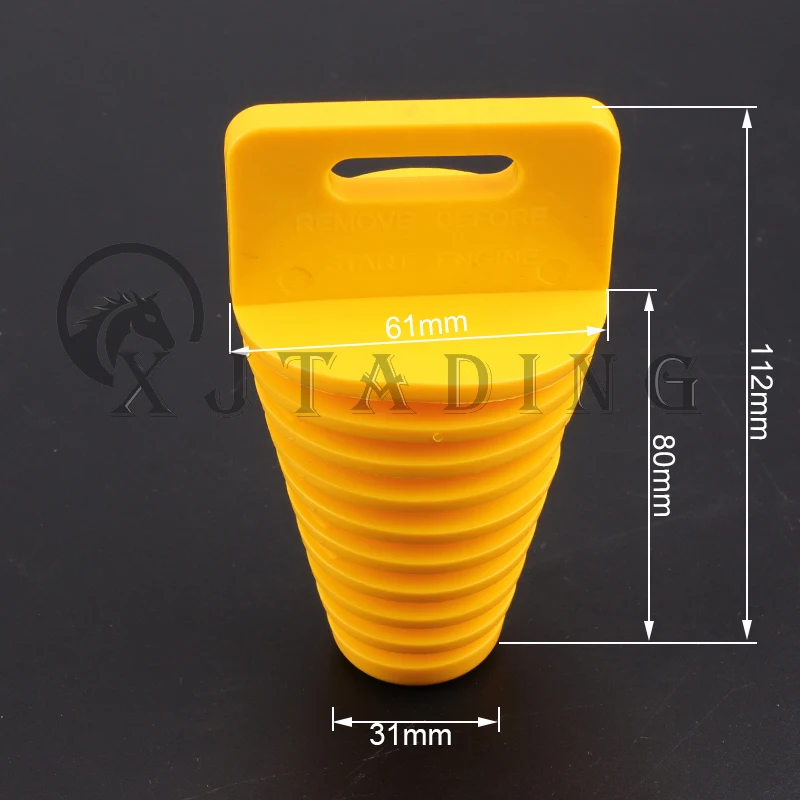 Motorcycle Exhaust Pipe 4 Stroke Muffler Pipe Exhaust Silencer Wash Plug Motorbike Dirt Bike Wash Plug Pipe Protector 33-62mm