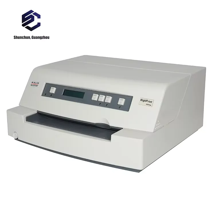 Good quality Used Wincor Nixdorf 4915XE Passbook Printer Machines dot matrix printer