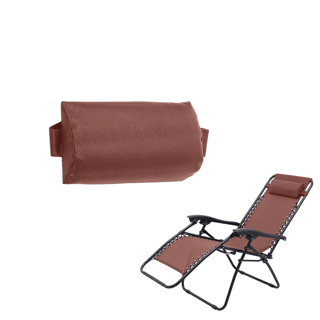 Height Adjustable Recliner Headrest Pillow Elastic Head Cushion for Lounge Chair Chair Bed Metal Frame Compatible