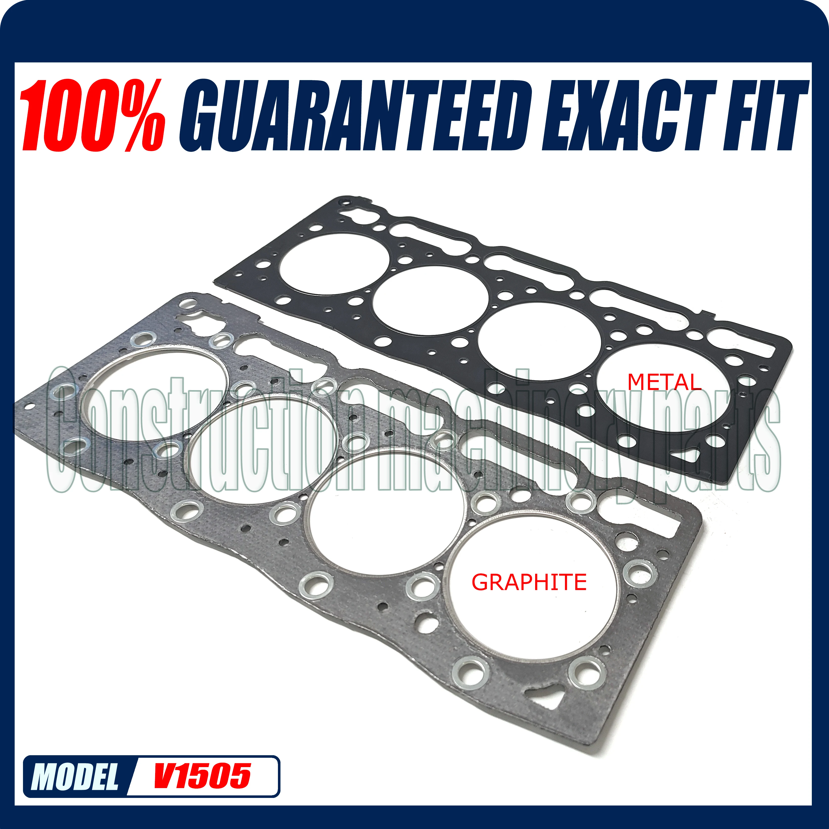 New V1505 Head Gasket FITS Kubota Engine