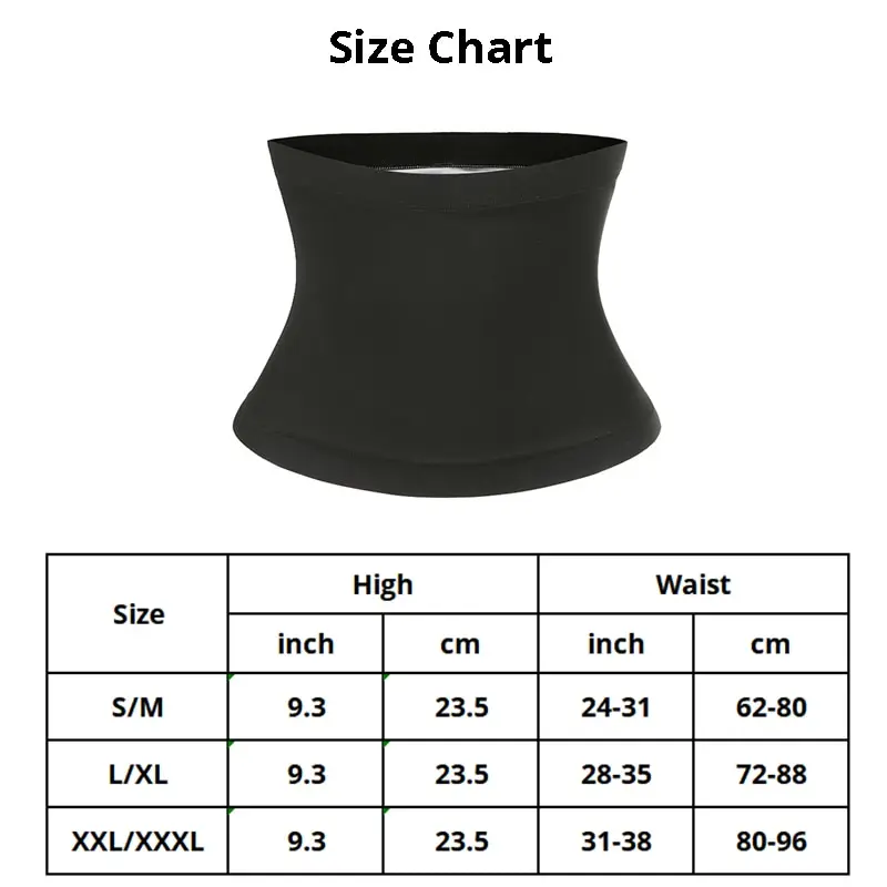 Men Waist Trainer Sauna Sweating Shaping Band Running Fitness and Sports Weight Loss Sweating Shaping Band