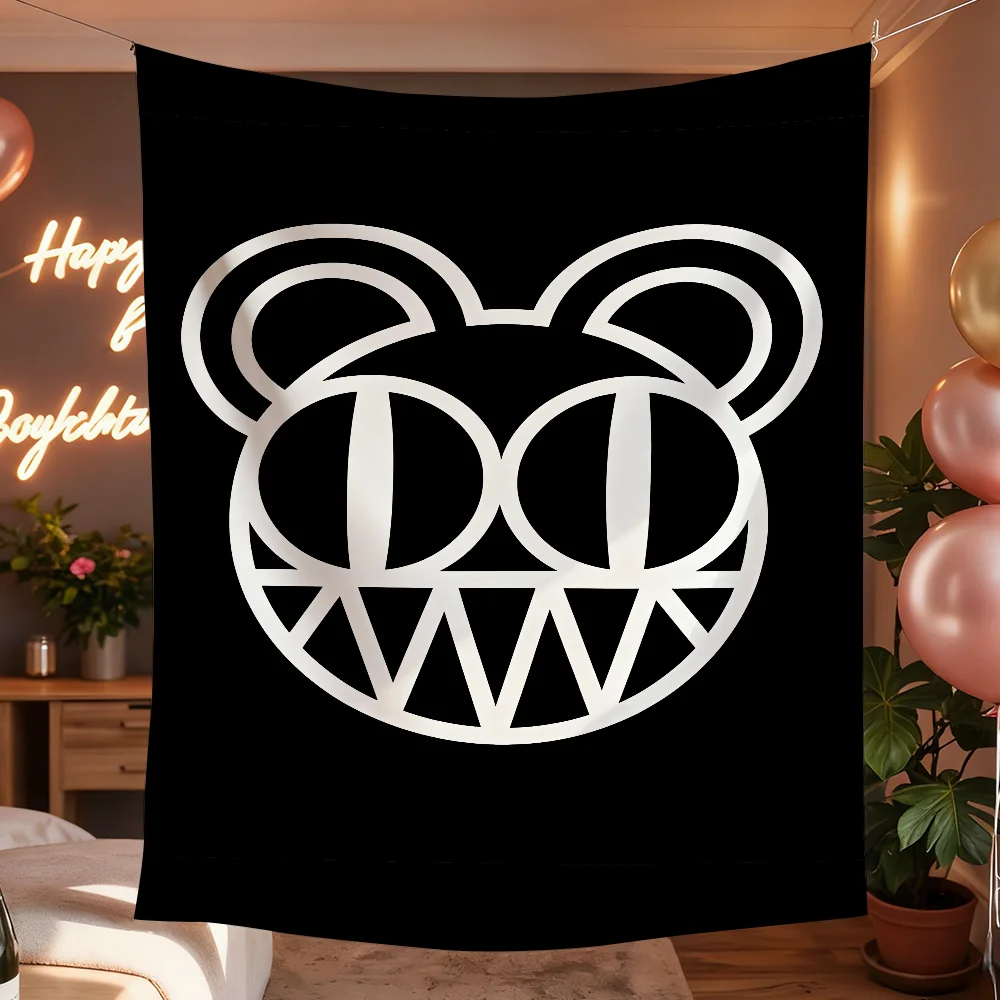 Band R-RADIOHEAD  flag For Picnic Party Art Home Decoration Outdoor Camping Banner Gifts