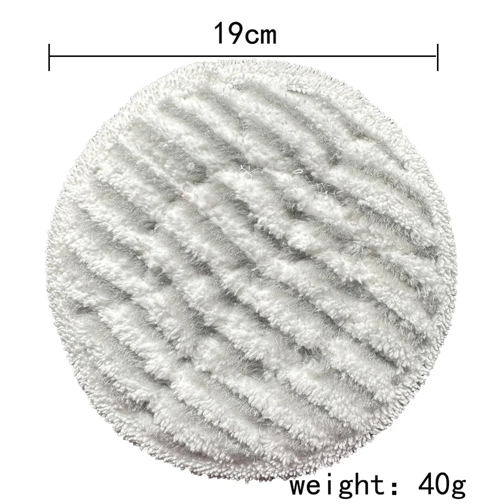 Microfiber Mop Head Replacement Set 8-Pack for Use with Various Steam Iron Series on Hardwood Laminate for tile and Marble