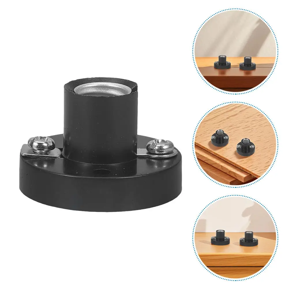 20Pcs Small Screw Light Socket Mini Bulb Holder Plastic DIY Lighting Accessories for Physical Circuit Electrical Experiment