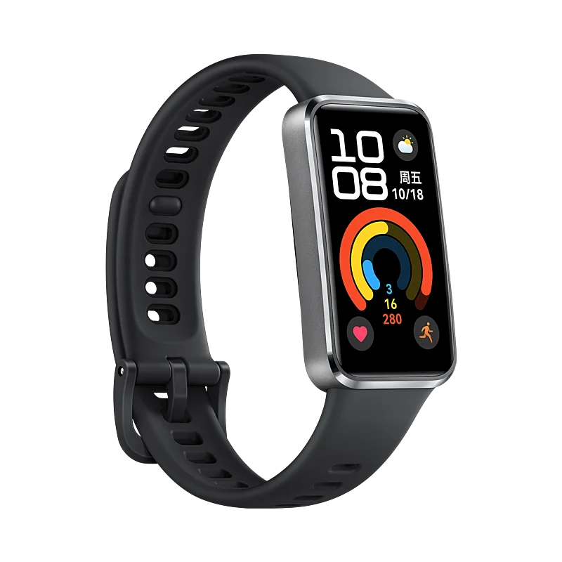 Versão Huawei Band 10 NFC, versão padrão, versão Alloy, HarmonyOS, AMOLED de 1,47 polegadas, bateria 180mAh