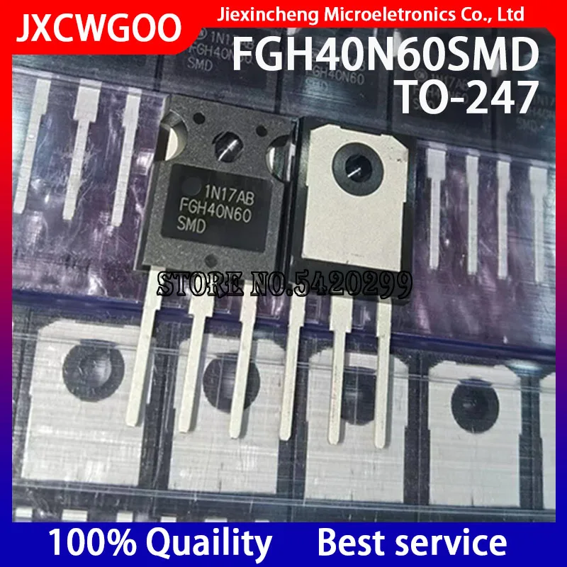 10PCS FGH40N60SMD FGH40N60SFD FGH40N60UFD FGH40N60 TO-247 40N60  IGBT TO247 New original