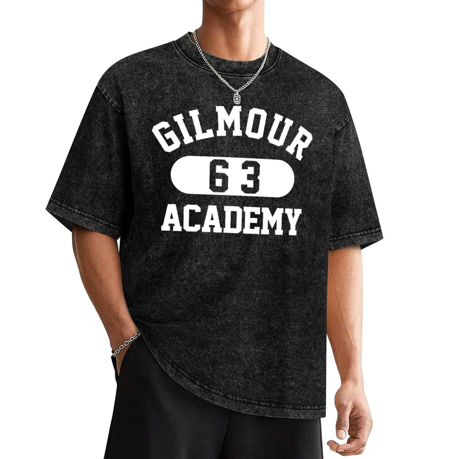 GILMOUR ACADEMY T-Shirt quick drying kawaii clothes Aesthetic clothing basketball graphic tees t shirt men