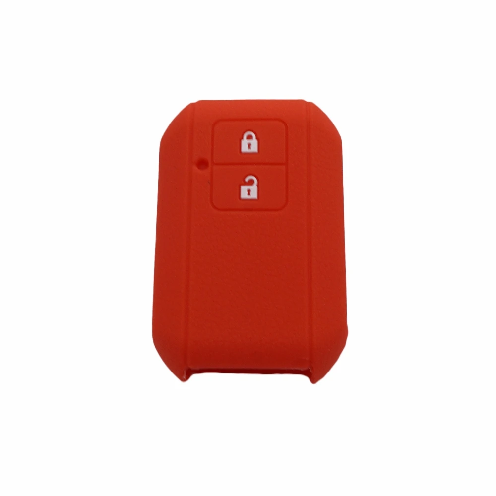 Xinyuexin Silicone Car Key Cover FOB Case for Suzuki Swift Wagon R Japan Monopoly 2 Button Remote Key Protection Car Accessories