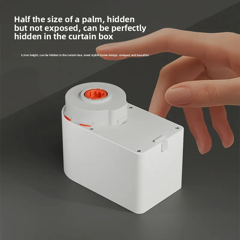 Electric Curtain Track Smart Motorized Hidden Quiet Wireless Remote Control for Smart Home App Home Automation Compatible