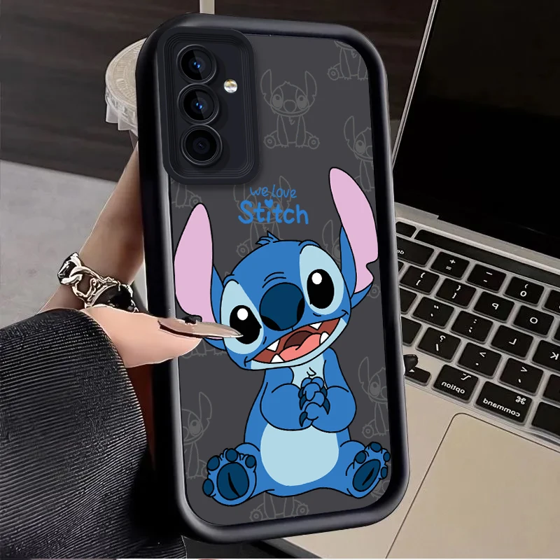 Lovely Disney Stitch Cartoon Case for Samsung Galaxy A31 A30 A24 A23 A22 A21S A20S A20 A14 A13 5G A12 4G A11 A10S A05 A05S Cover