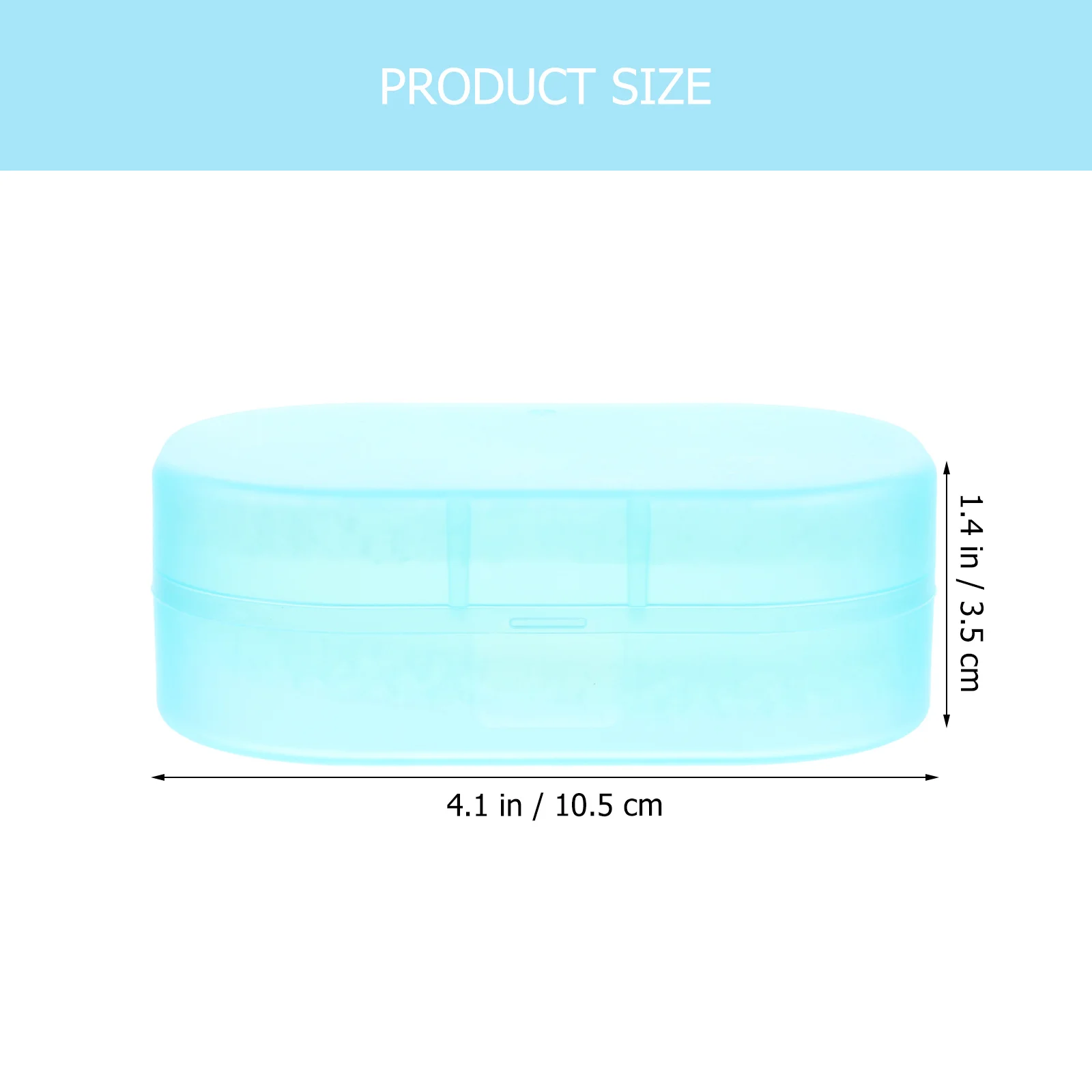 

Soap Storage Box Lid Transparent Design Absorbent Sponge Portable Compact Bathroom Soap Container Bathroom Supplies