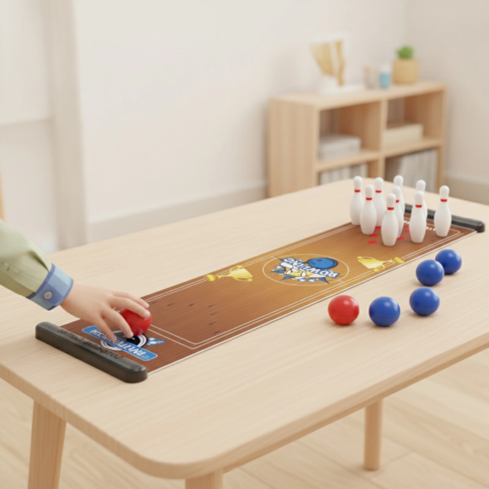 Permainan Bowling Meja, Matras - Party Games Easy ulasan dan harga