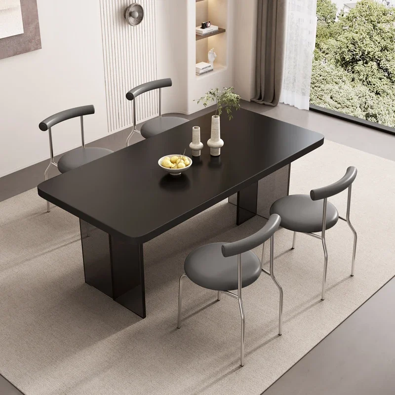 

m Designer Italian Dining Table Kitchen Living Room Decoration Restaurant White Table Hotel Snack Mesas Comedor Home Furniture m