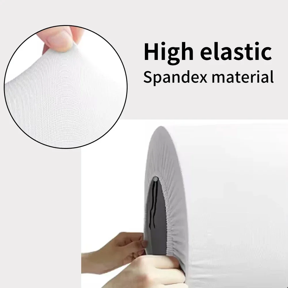 فقط غطاء 5 قطعة/المجموعة اسطوانة الركيزة حامل يغطي مرنة اسطوانة عمود الحلوى حامل القماش يغطي لحفل الزفاف #5