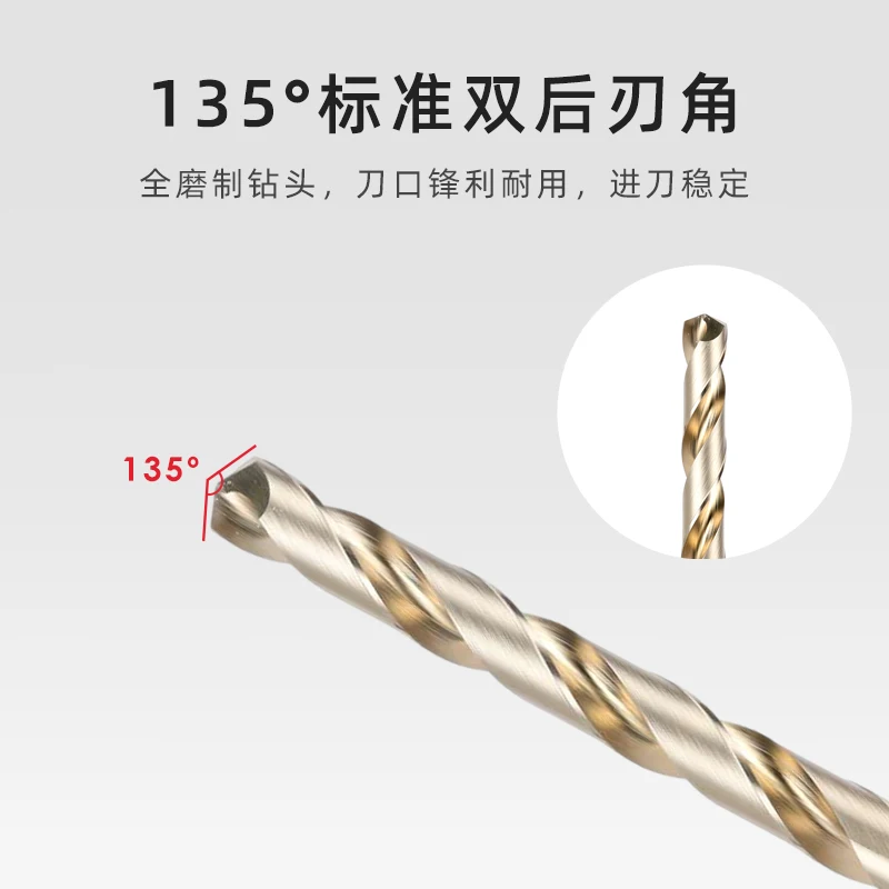 Nippon Fujikoshi extended drill nach7574/7570 powder high speed steel alloy drill stainless steel/aluminum/titanium