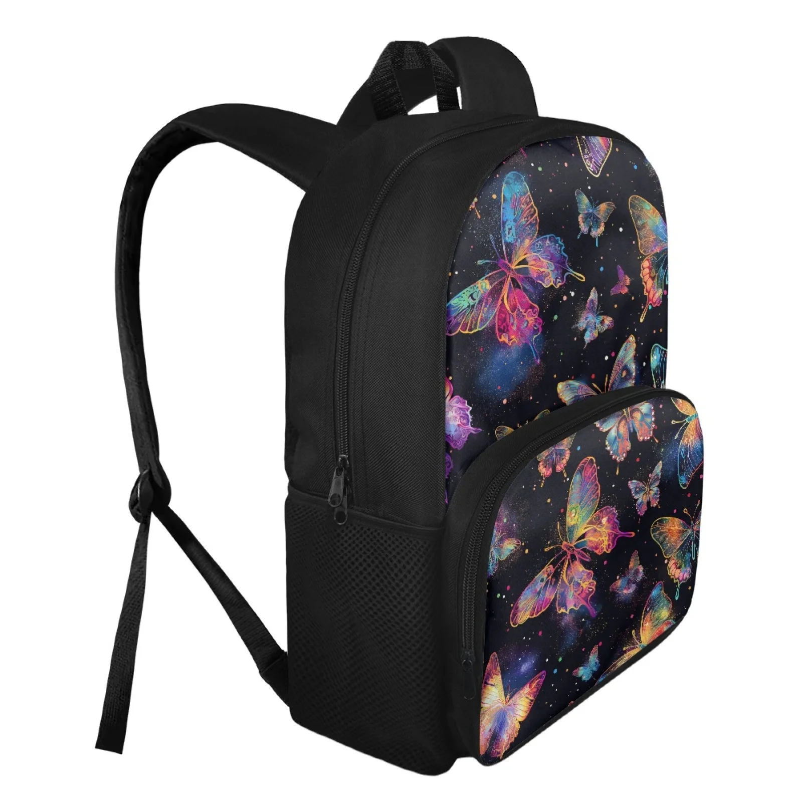 Mochilas con estampado de mariposa para niños, mochilas escolares para niñas, mochila escolar para estudiantes, bolsa de libros para niñas