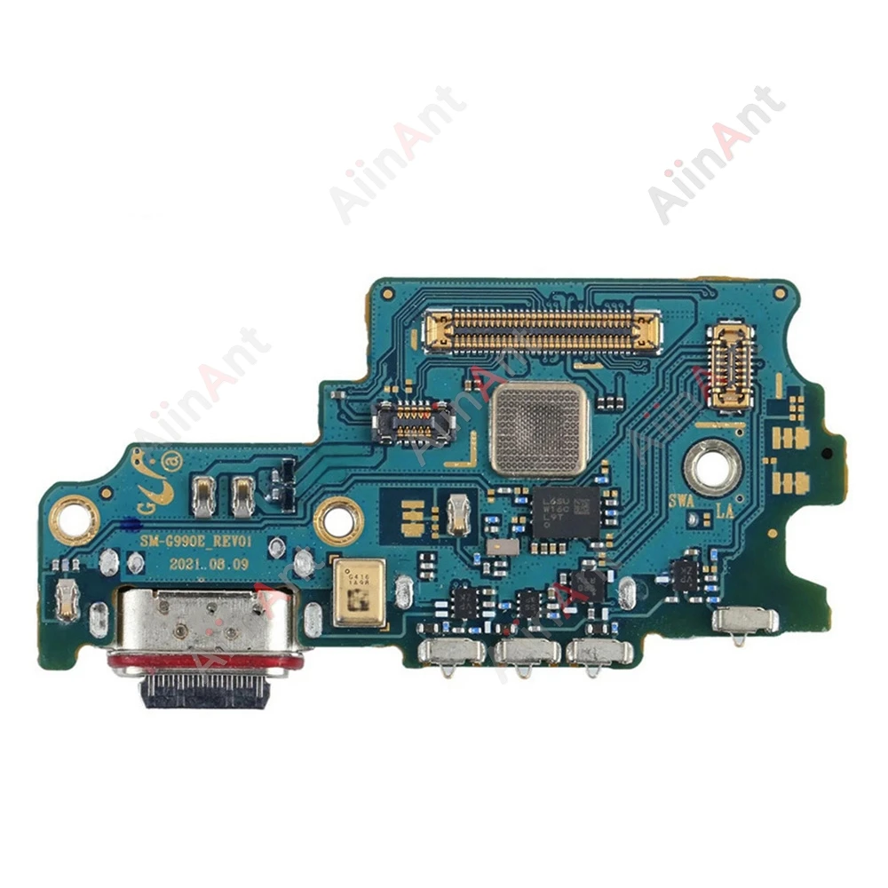 USB Mic Board Dock Charger Connector Charging Port Flex Cable For Samsung Galaxy S25 S24 S23 S21 S20 FE S721U G781U G990U S711U