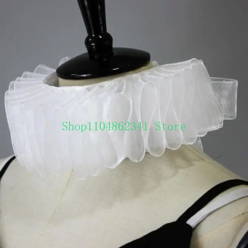 5ASD воротник и манжета набор викторианского костюма на Хэллоуин Косплей Костюми