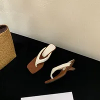 Mid Heels Women Flip Flops Fashion Wedges Woman Slippers 2026 Summer New Shoes Elegant Sandals Casual Pumps Dress Zapatos Mujer - Image 5