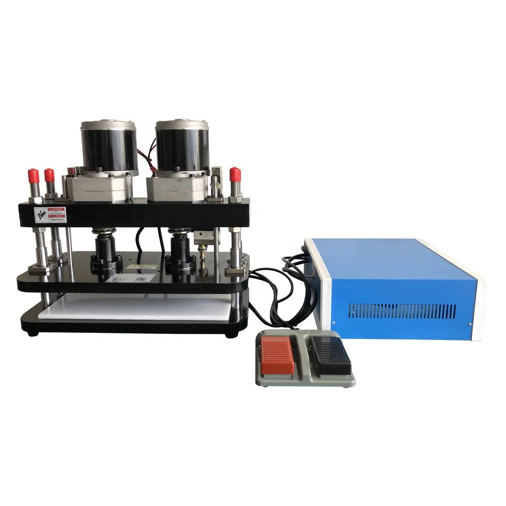 Semi-Automatic Electric Paper Leather Clicker Press Die Cutting and Deboss Machine for Leather Production