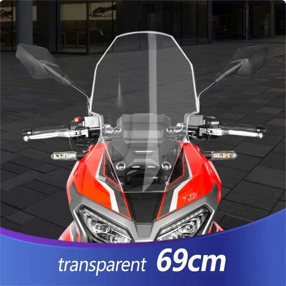 FOR LONGJIA XDV250 XDV250si XDV300 Modified Windshield XADV750 XDV300i  Front Windshield Motorcycle Accessories