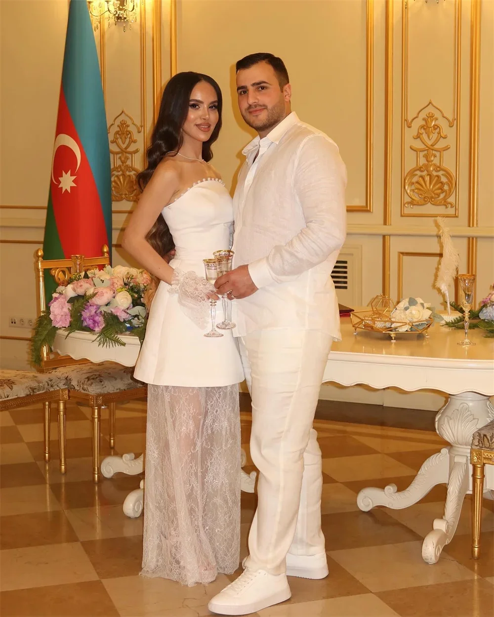 Maßgeschneidertes Damen-Abschlussballkleid aus Satin und Spitze, langärmelig, Vestidos De Noche, bodenlang, formeller Abend