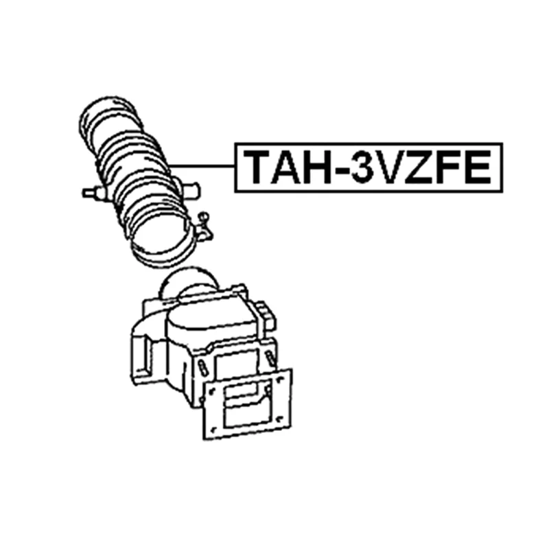 ممتاز-لتويوتا كامري 3.0L محرك منقي هواء خرطوم السحب أنبوب 17881-62040 DAH120