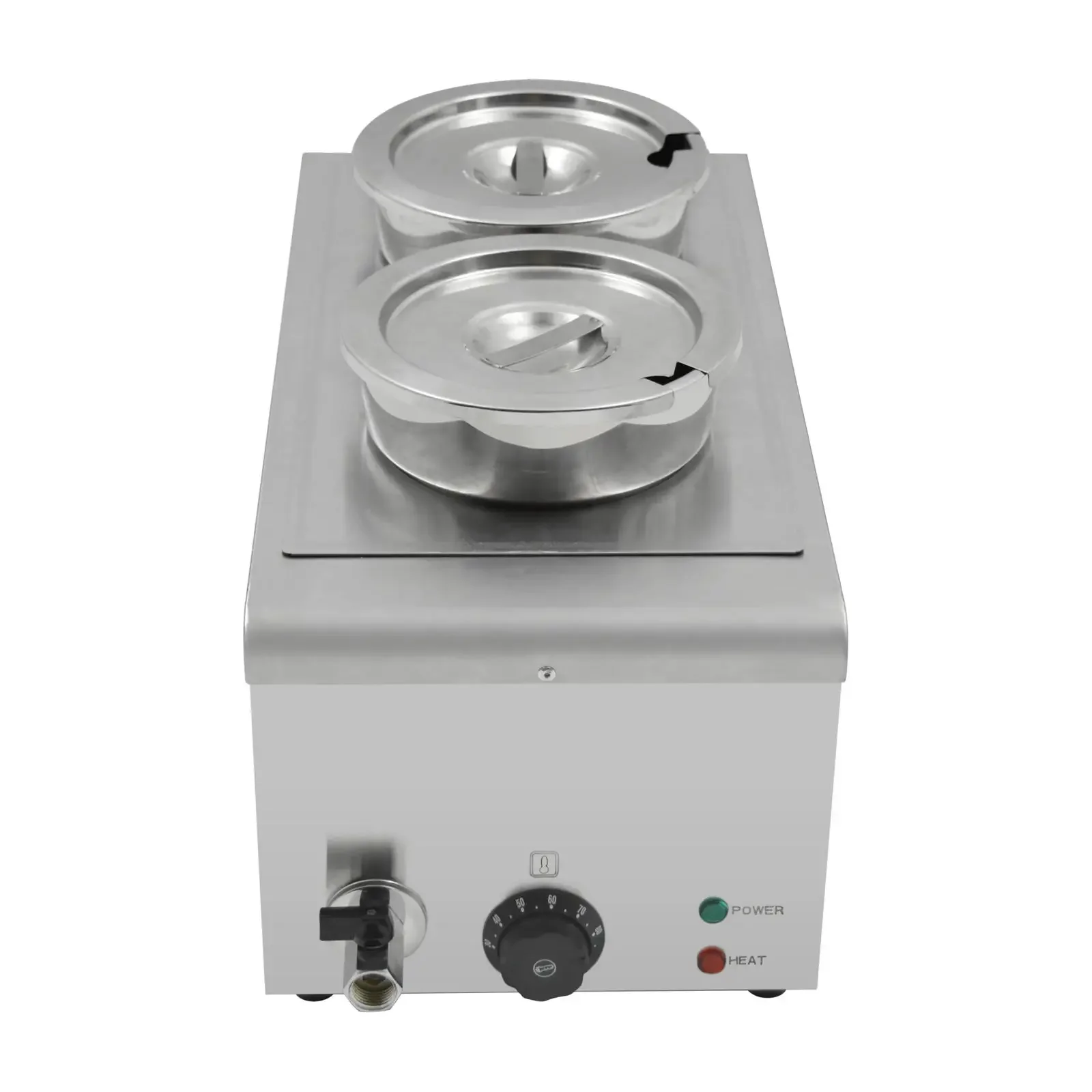 YYHC-Commercial restaurant hotel kitchen stainless steel insulation stock soup food warmer  hot pot food warmer equipment bain m