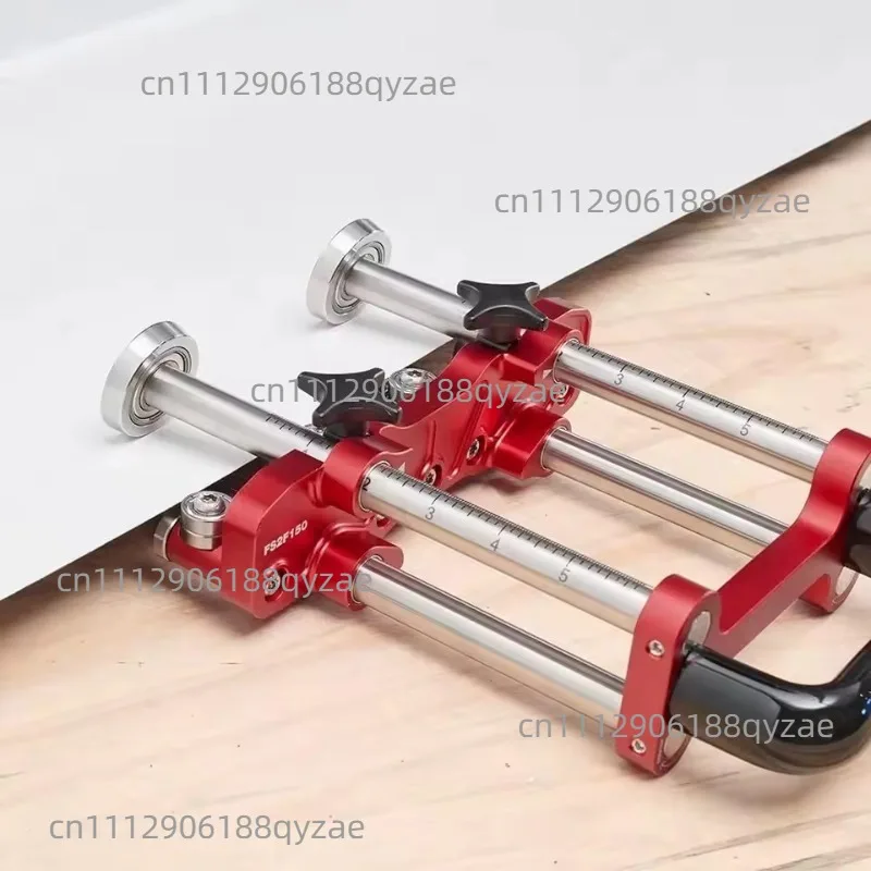 2-Station Metal Sheet Bending Roller, Roofing Tool with Folding & Hemming Functions, Portable Hand Operated