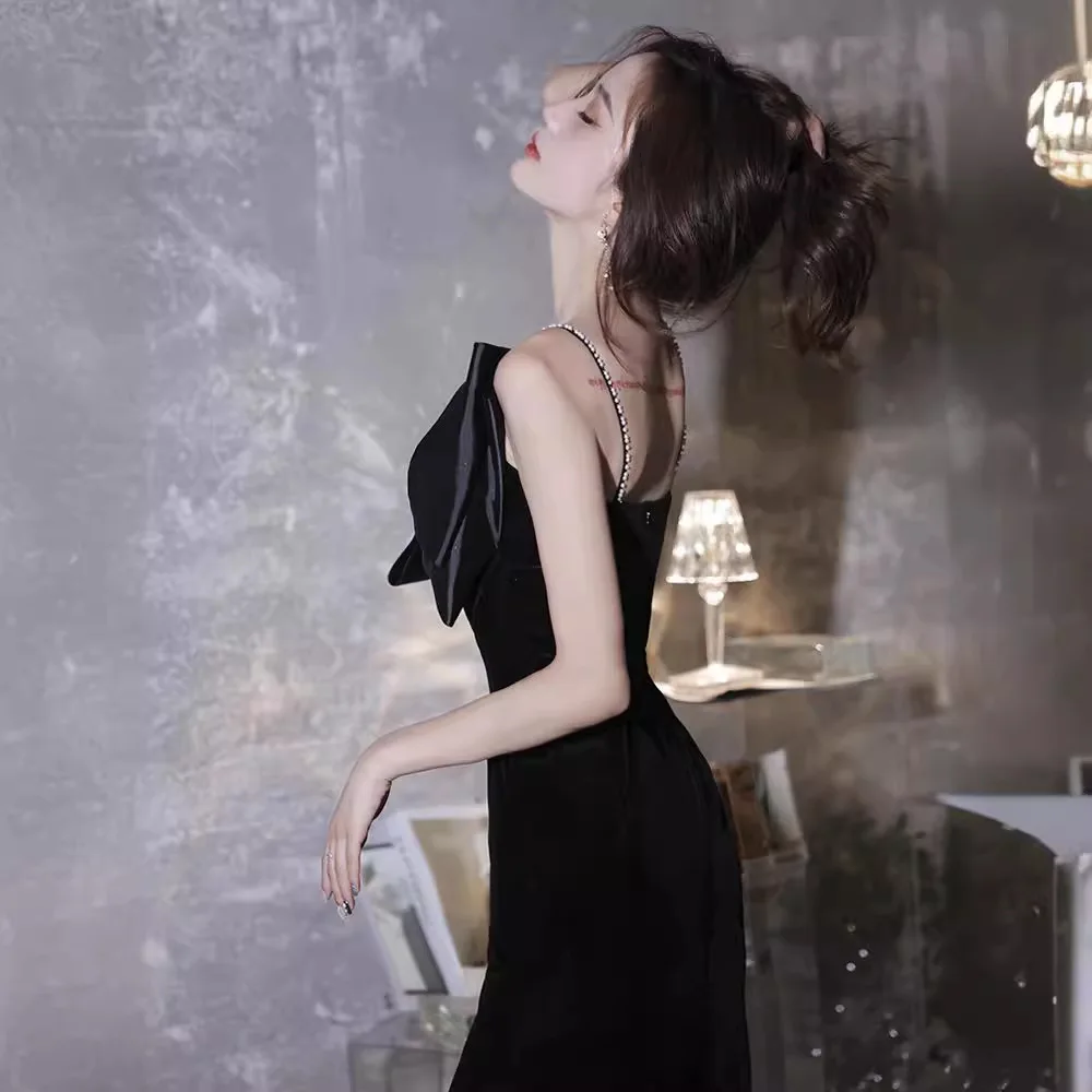 

Новое роскошное длинное свадебное платье-русалка 2026 года с завязками, без бретелек, с завышенной талией, из элегантной ткани