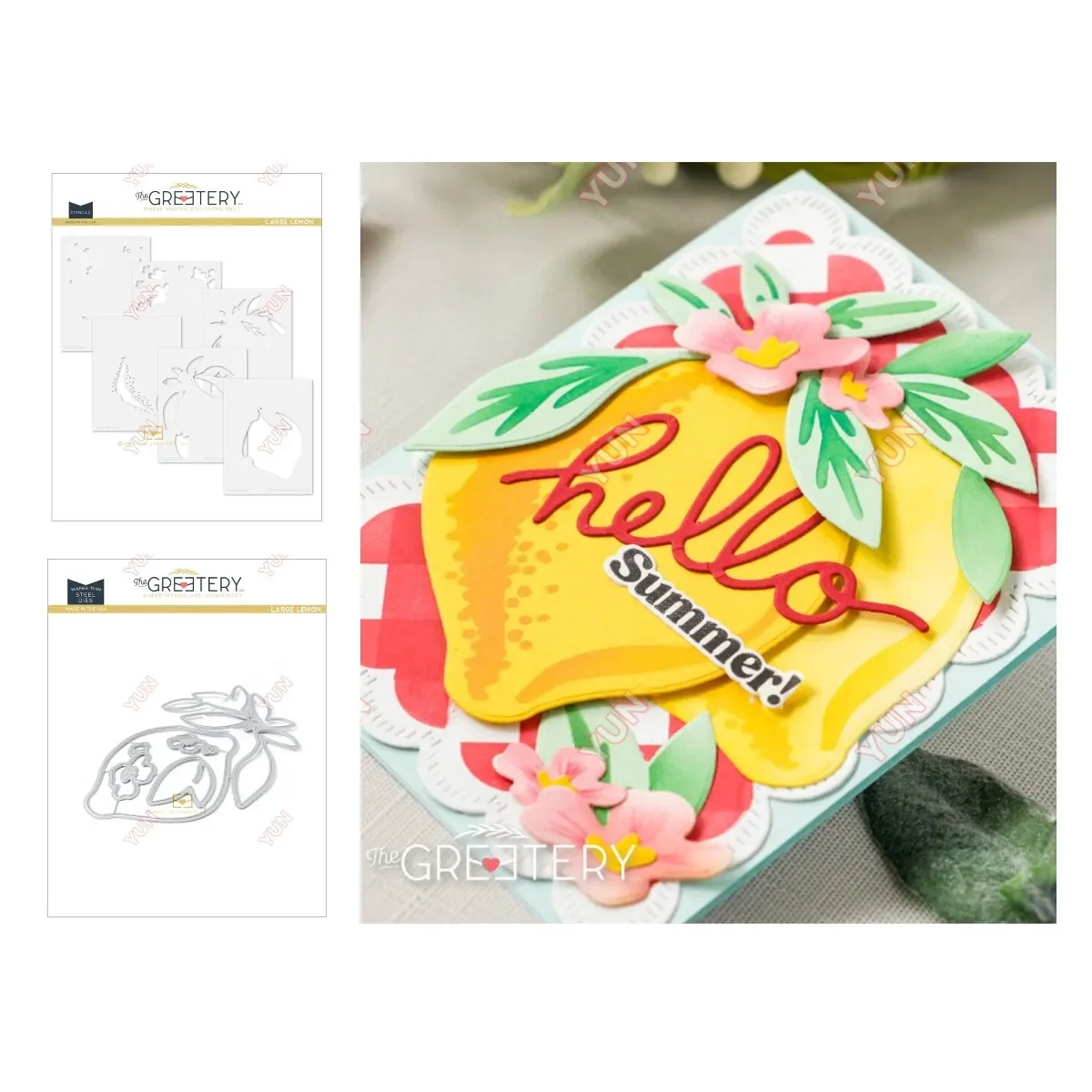 

Arrival New Large Lemon Metal Cutting Dies Sentiments Stamps Scrapbooking Stencils Embossing Molds DIY Greeting Card Handmade