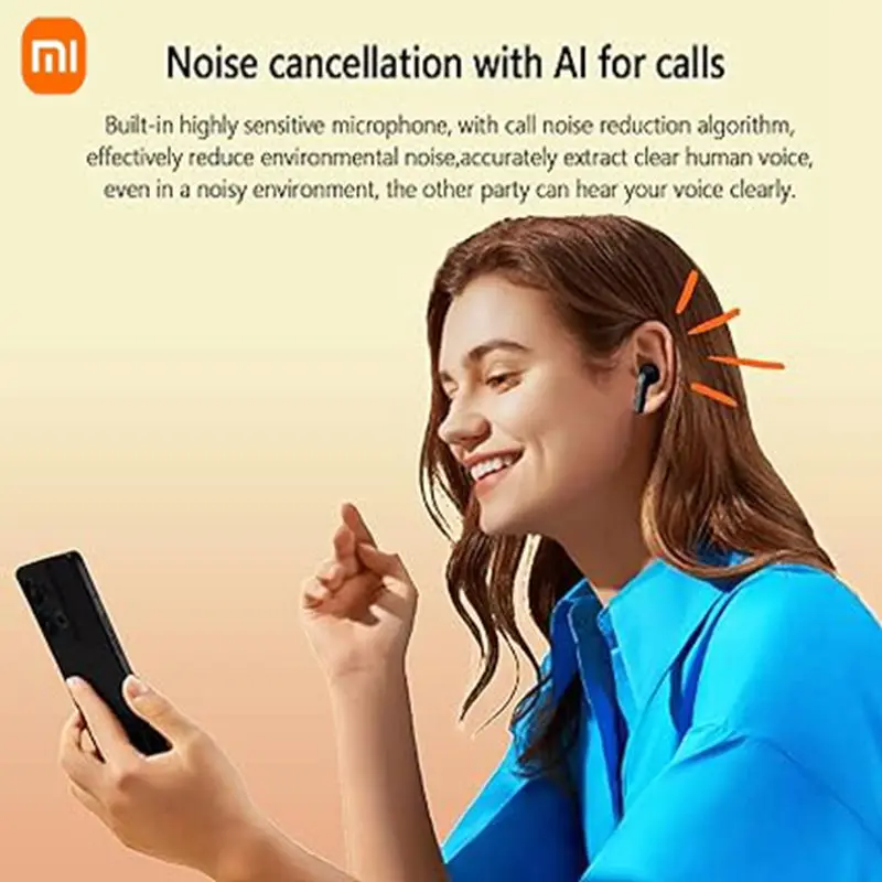 Xiaomi Redmi Buds 4 Lite  Wireless Earbuds  IP54 Waterproof Headset 20H Playtime Lightweight Comfort Fit Headphones