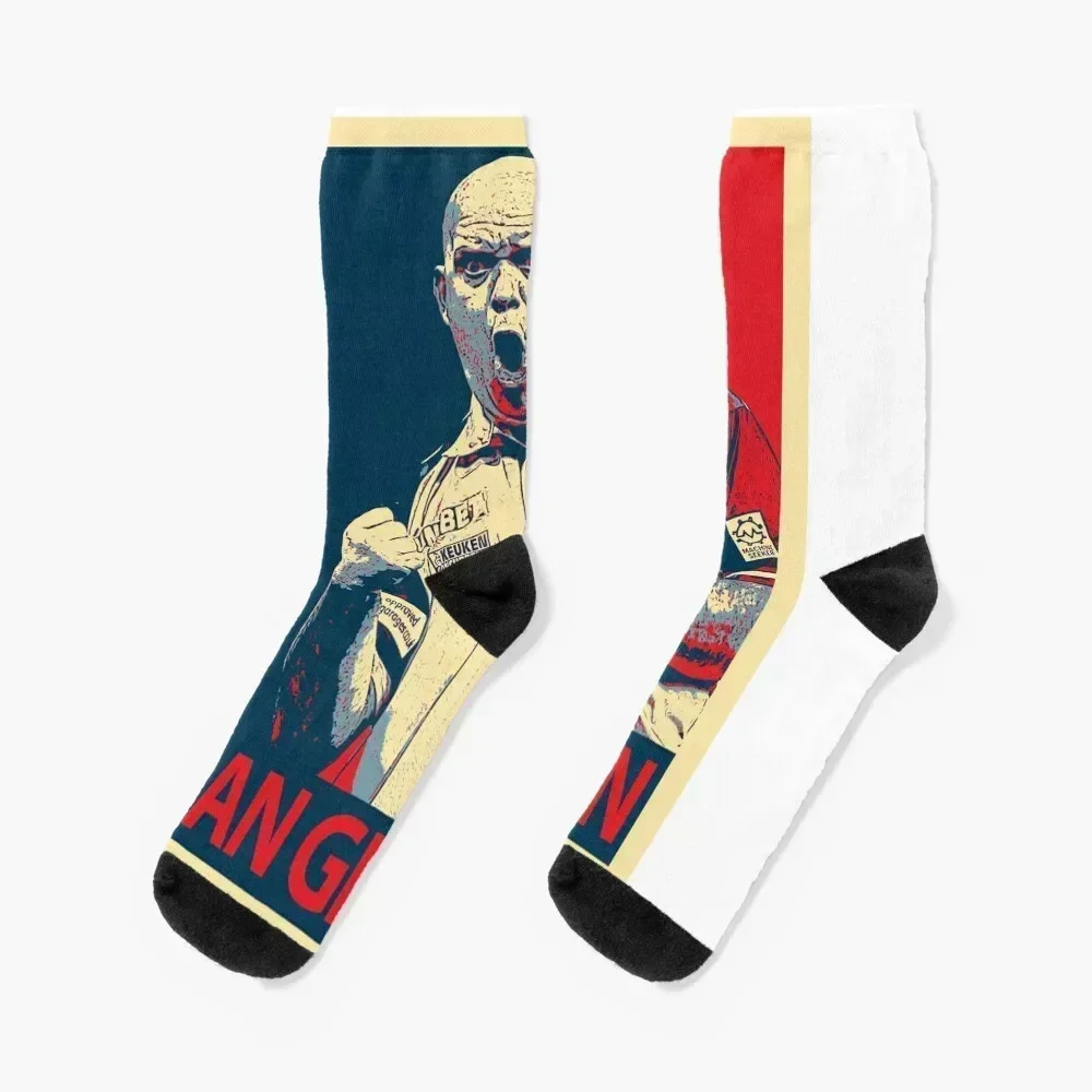

Copy of Michael Van Gerwen Socks snow retro Heating sock custom Men Socks Women's