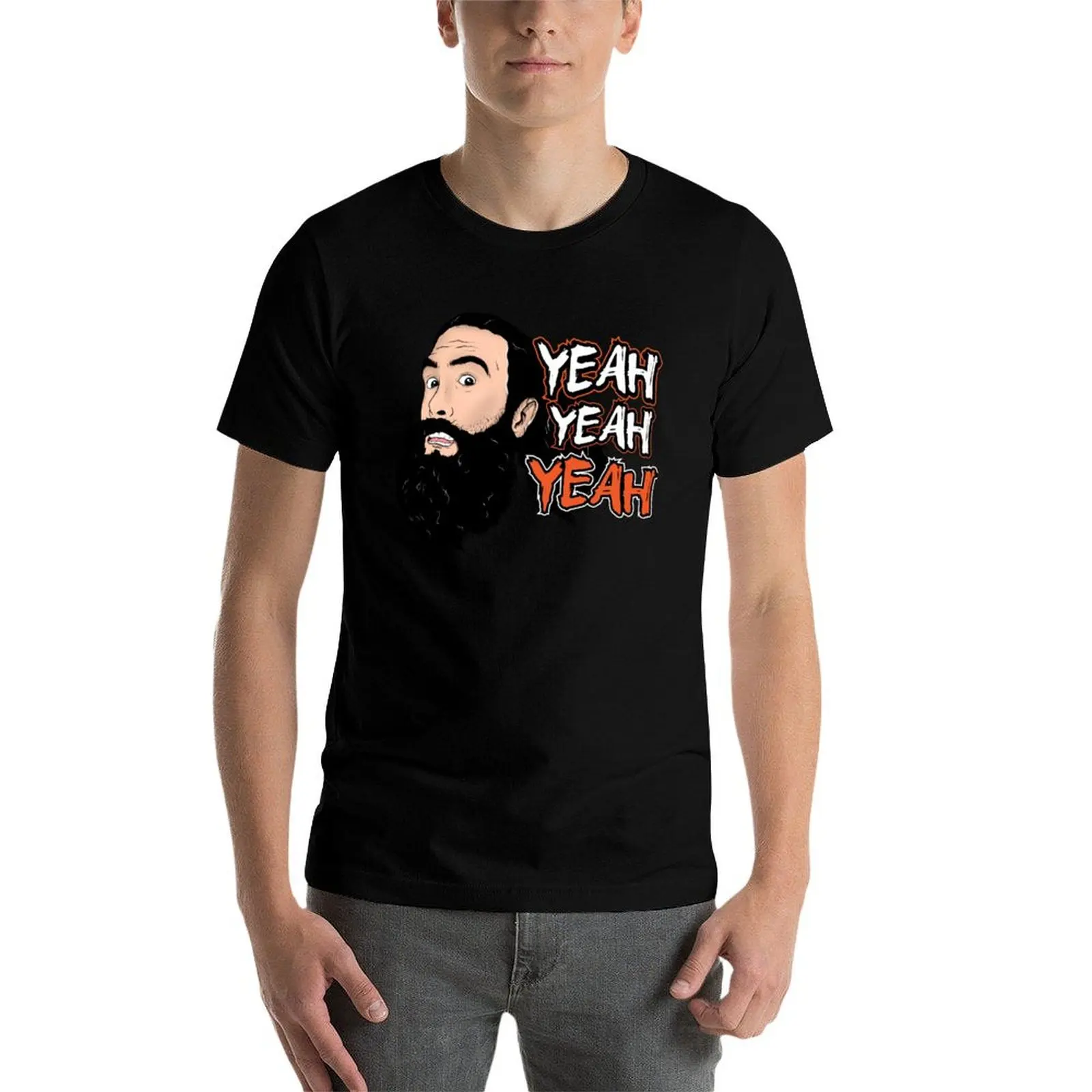 

Brodie Lee Yeah Yeah Yeah T-Shirt graphic t shirts for man t shirts for man cotton soft mens graphic t shirts T-Shirt