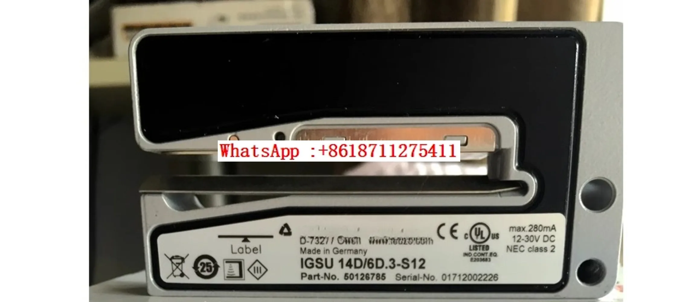 

Ultrasonic Sensor IGSU 14D/6D.3-S12 GSU12/G6X.3-M12