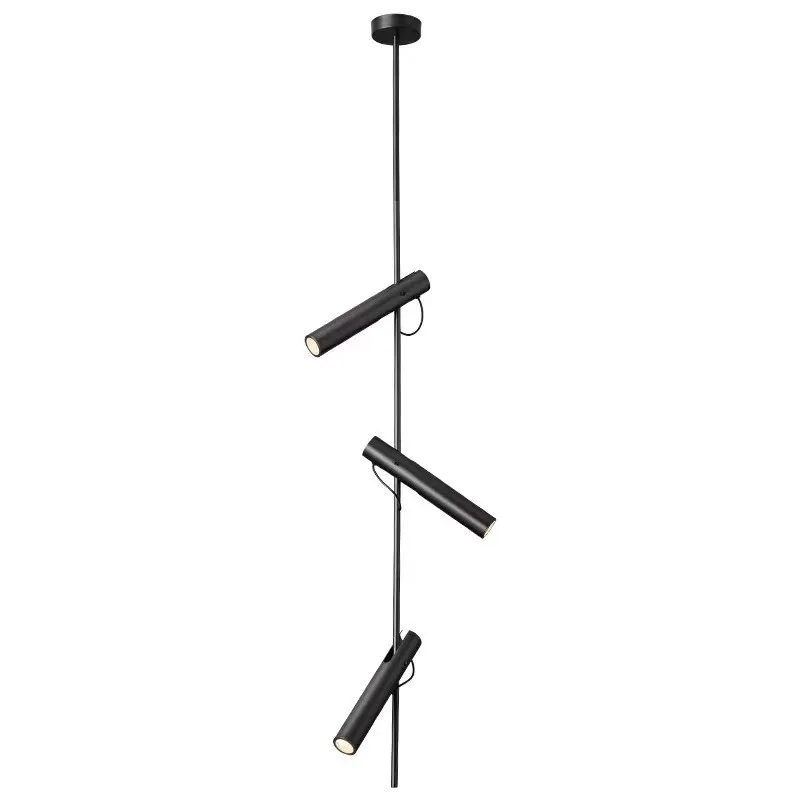 

Italian bedroom bedside small chandelier modern minimalist creative designer adjustable multi-head living room background wall