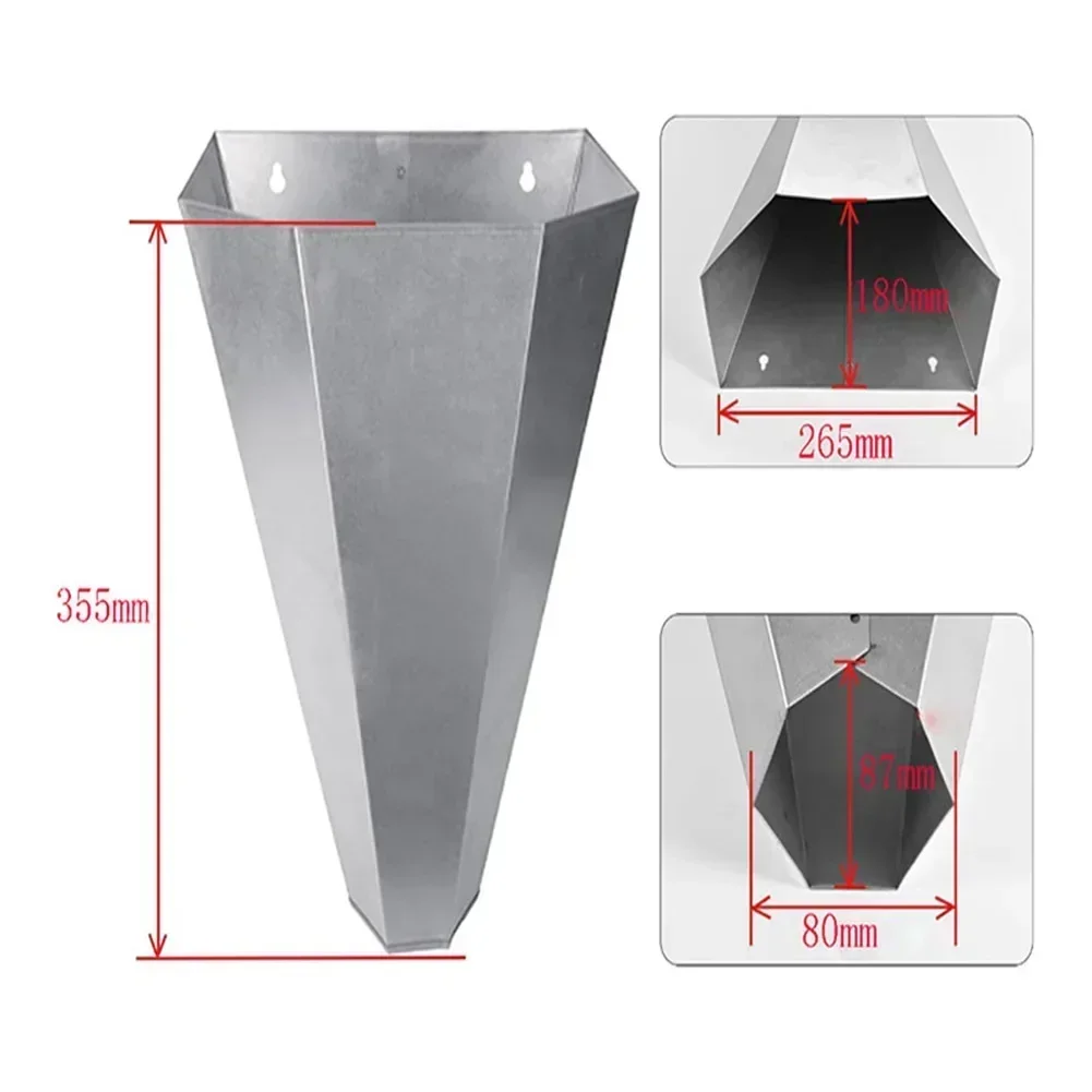 Chicken Cone Galvanized Steel Poultry Restraining Cone For Chicken,for Turkeys