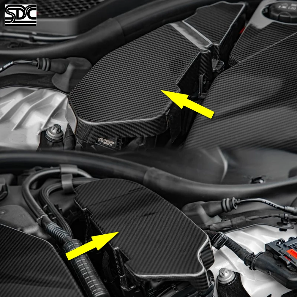 NEW M5 For BMW M5 G90 Sedan G99 Touring 2024 2025 Dry Carbon Fiber Engine Bay Cover Carbon Fibre Slam Panel