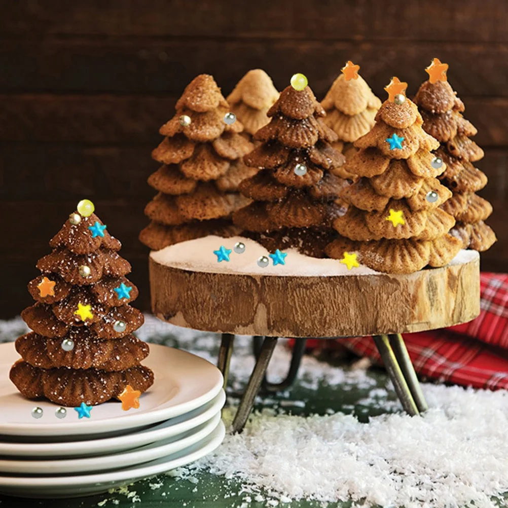 

Reusable Silicone Christmas Tree Mold Easy Demold DIY Craft Tool for Xmas Ornament Making Christmas Tree Silicone Mold