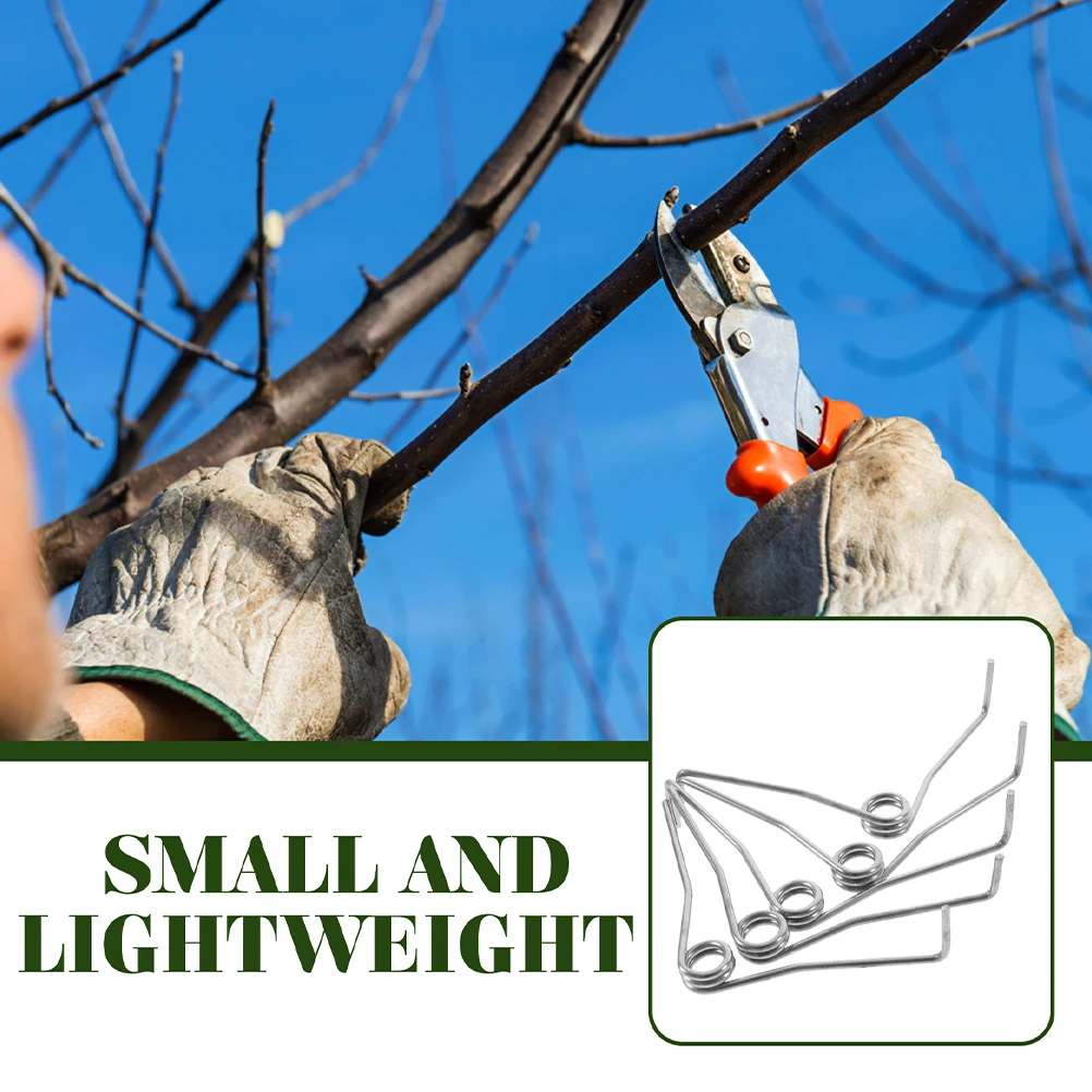 

12pcs Pruning Shears Springs Replacement Steel Garden Trimmer Parts Hand Pruner Spring Gardening Tools