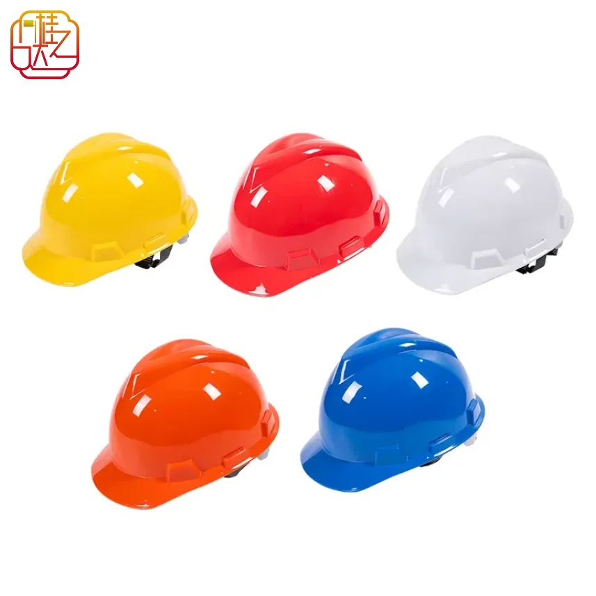 Powerful Safety Helmet Ventilated Yellow Safety Helmet with Custom Logo Made of ABS Material, Industrial Hard Hat,Tactical Style