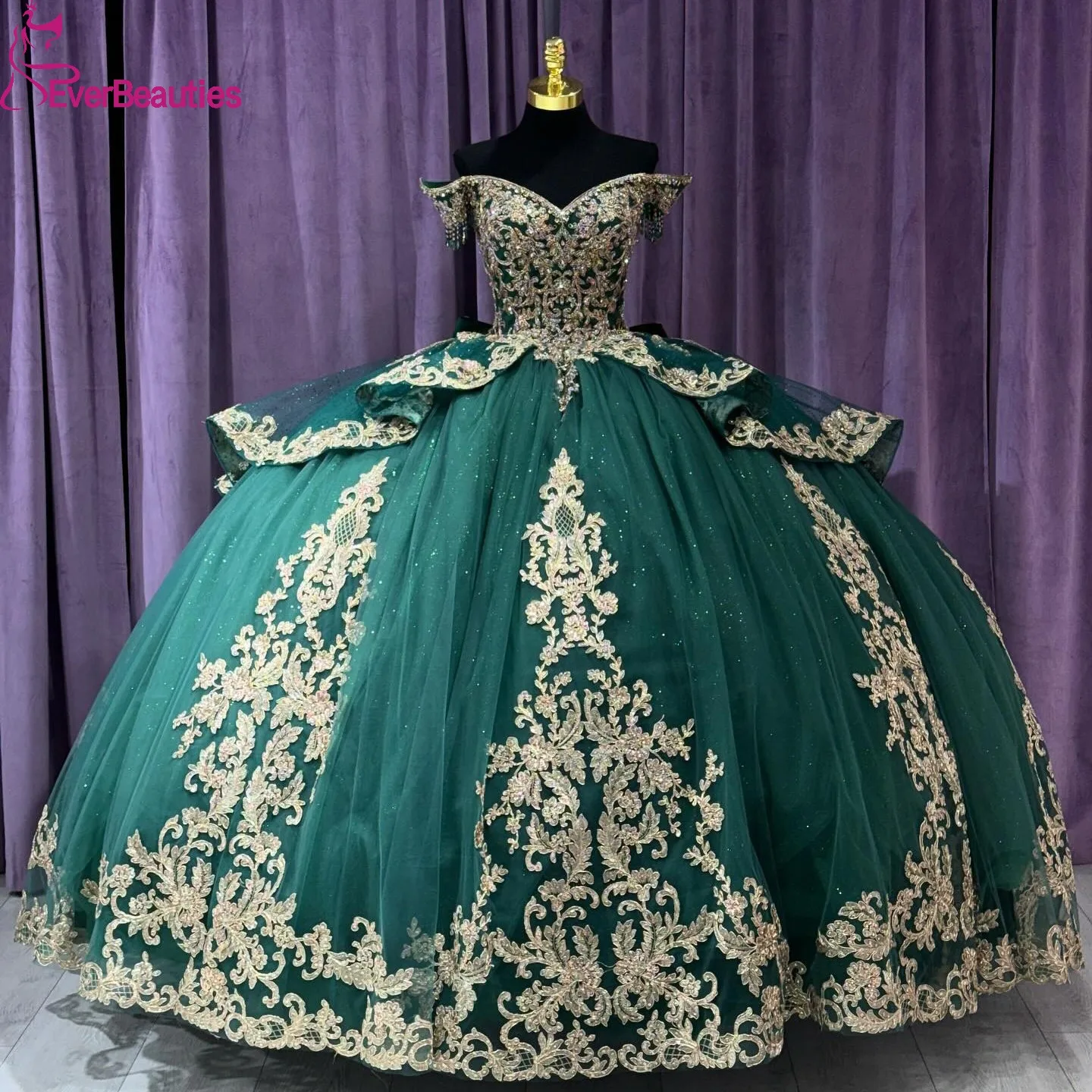 

Vestidos De 15 Quinceañera Off Shoulder Quinceanera Dresses Sweetheart Tulle Appliques Ball Gown Sweet 15 16 Dress for Juniors