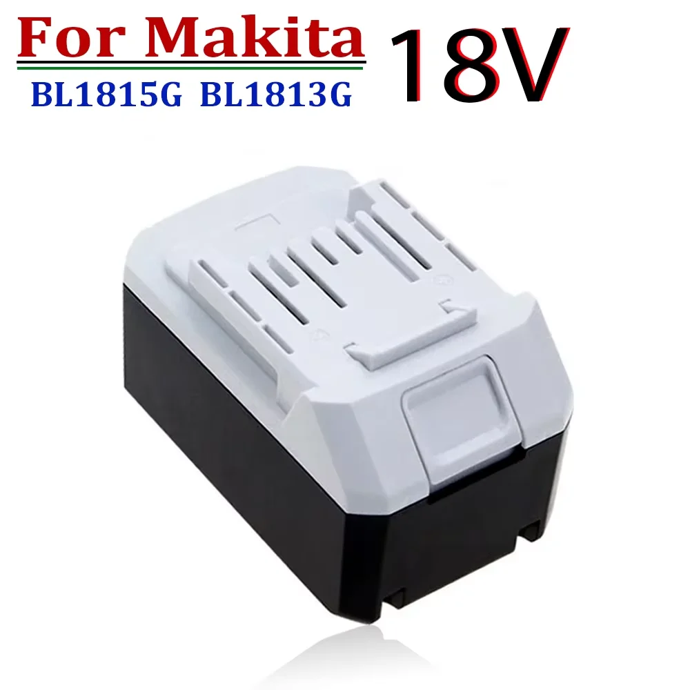 

Новая аккумуляторная батарея 2026 года для электроинструментов Makita BL1813G Li-ion 18V 8000mAh, совместимая с моделями BL1811G, BL1815G, BL1820G, BL1813G, BL1811G, 195608-4