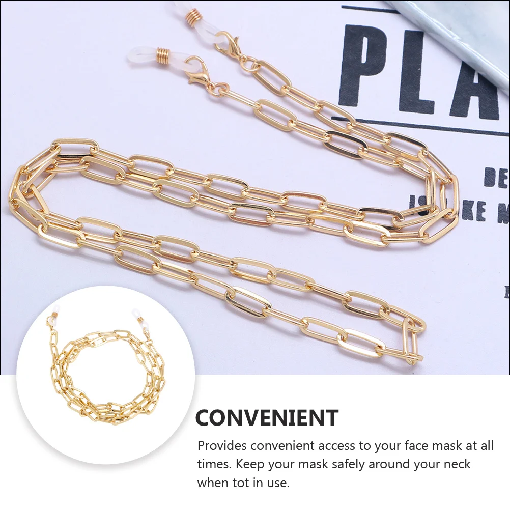 

Anti-fall Mask Lanyard Face Covering Holder Chain Mask Hanging Chain Face Covering Lanyard Glasses Hanging Chain