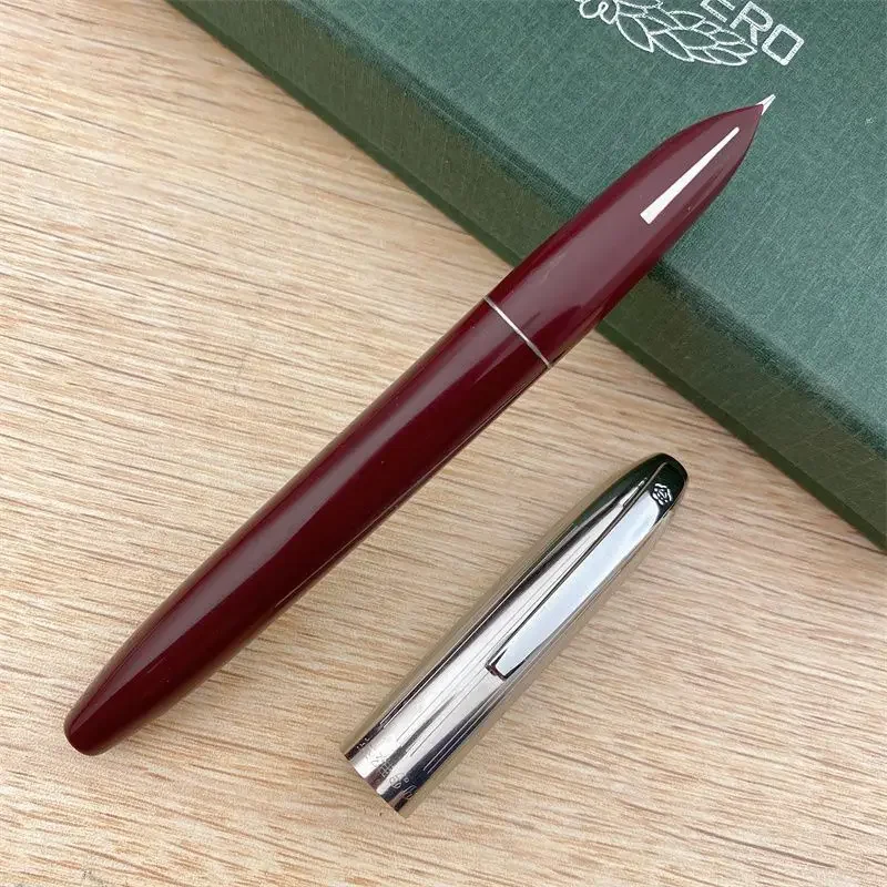 Hero 575, мини-карманная перьевая ручка F, наконечник 0,5 мм, поглощение чернил, классические ретро офисные ручки с чернилами для письма, школьные принадлежности, подарок