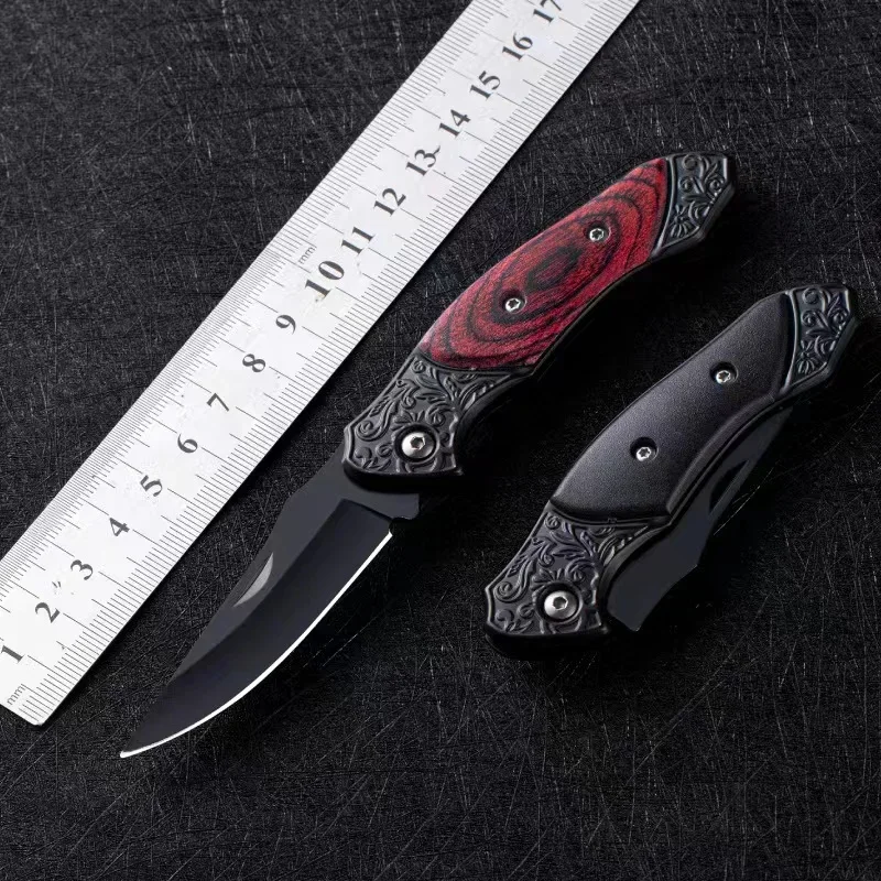 Folding Knife Hunting Survival Hiking Knife Portable Outdoor Camping Fruit Opening Letter Mini Pocket Knife EDC Tool